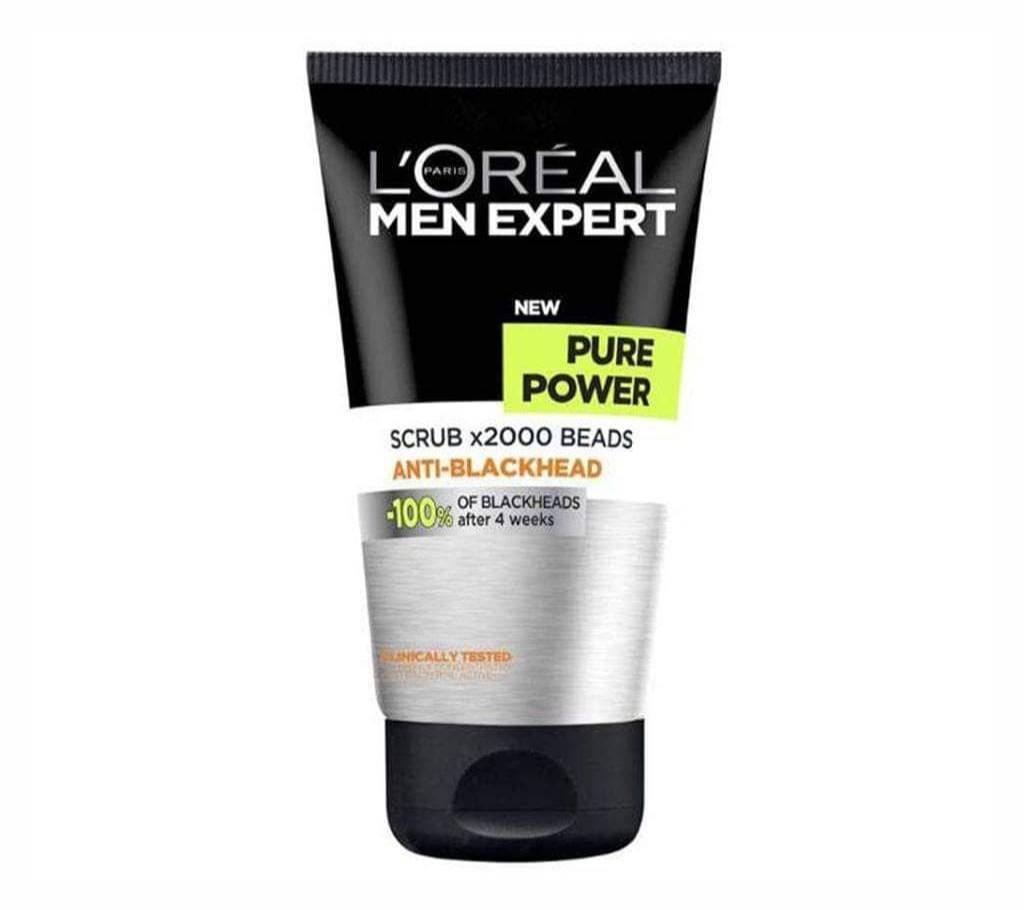L'oreal man expart pure power scrub face wash UK