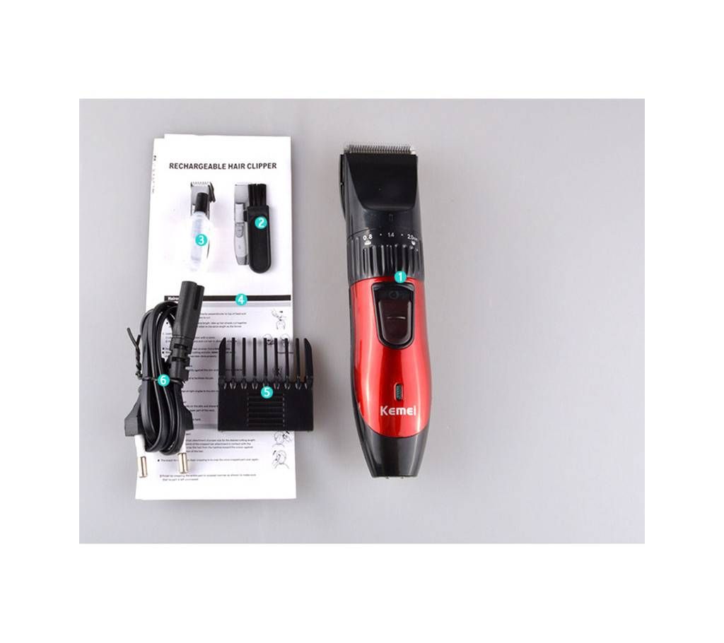 Kemei KM - 730 Electric Rechargeable Hair Clipper
