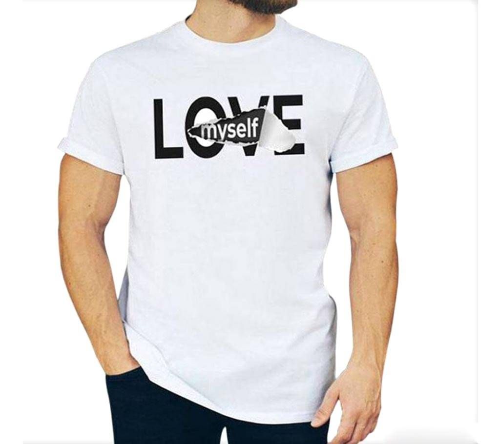 LOVE Menz Cotton Half Sleeve T Shirt