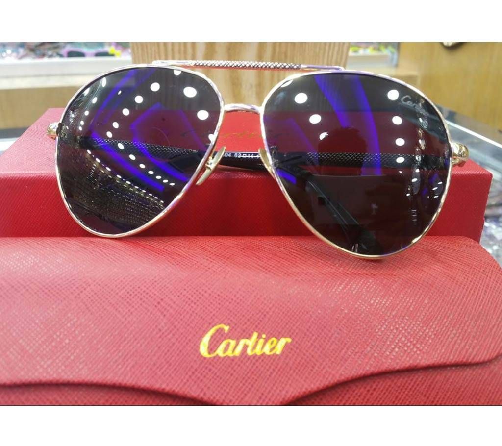 cartier metal frame sunglasses for men