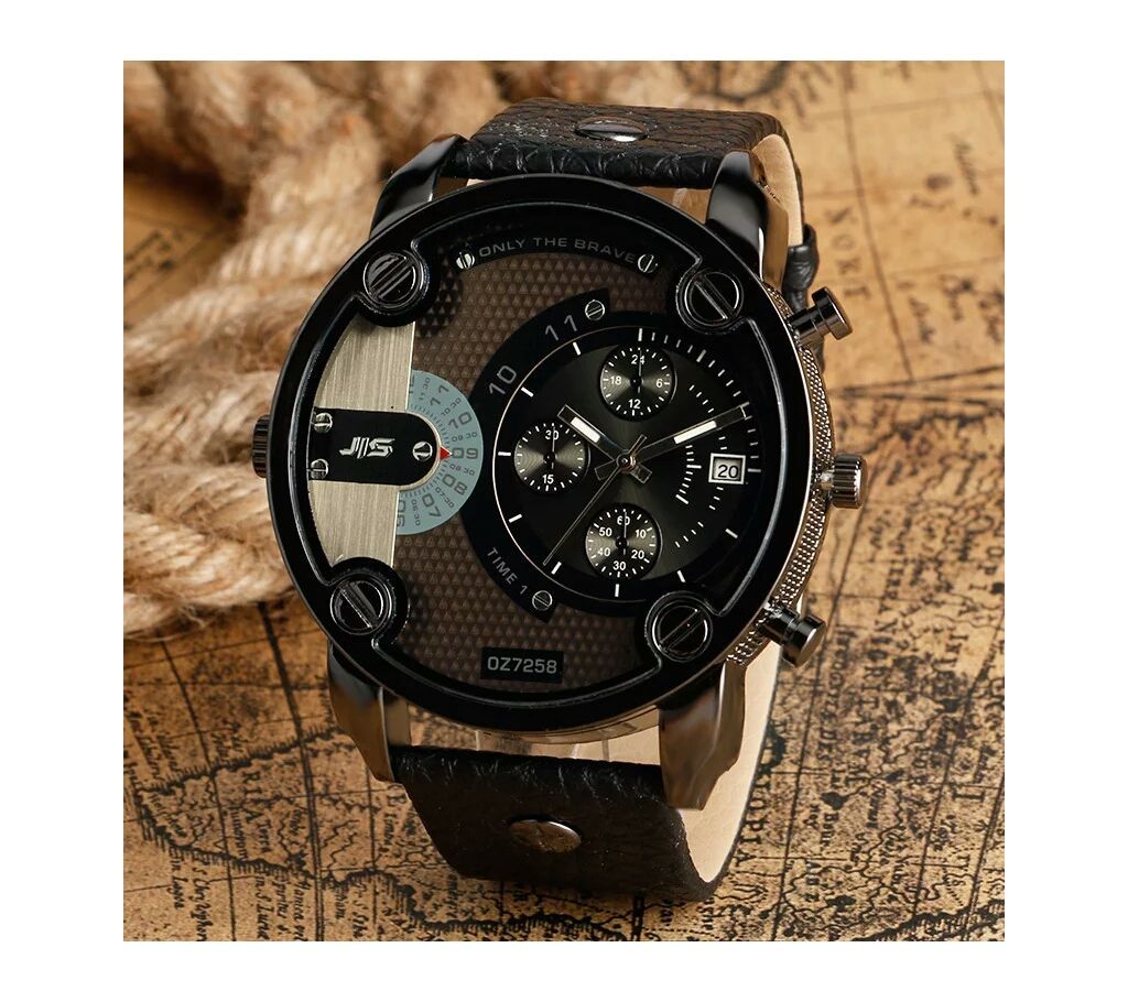 Leather Belt Wrist Watch for Men