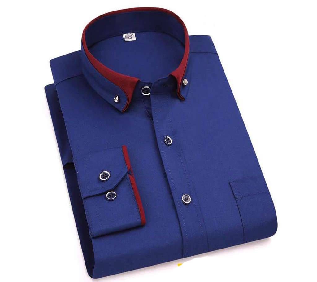 SK Naiv Gents Full Sleeve Casual Cotton Shirt 