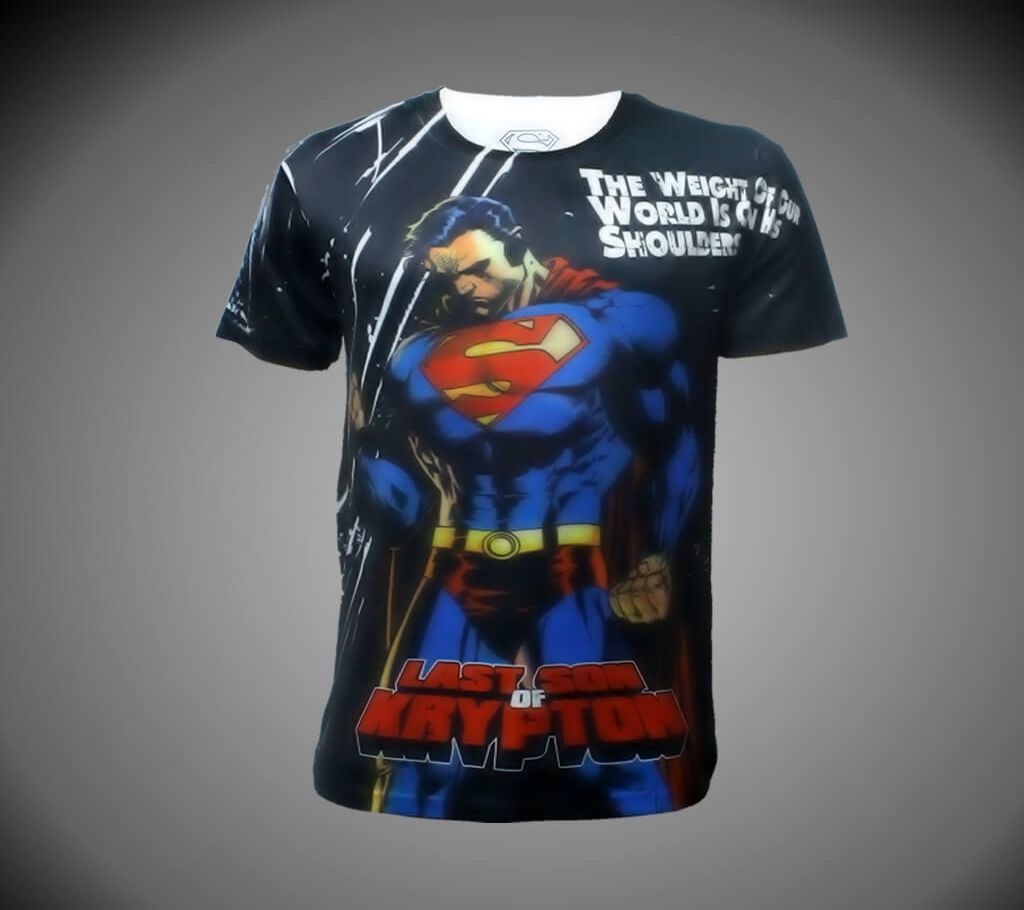 LEO Super Hero Character Short Sleeve T-Shirt (For Kids/Boys)