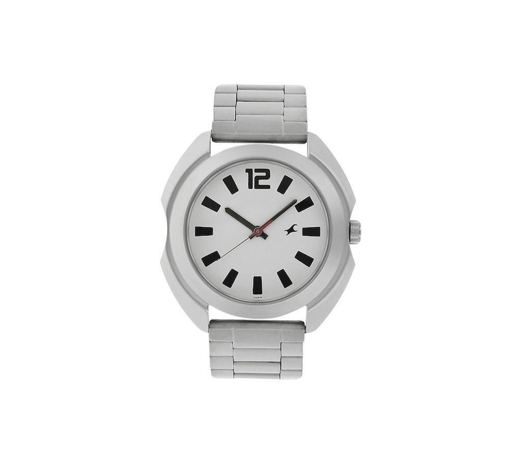 Fastrack White Dial Analog Watch for Guys