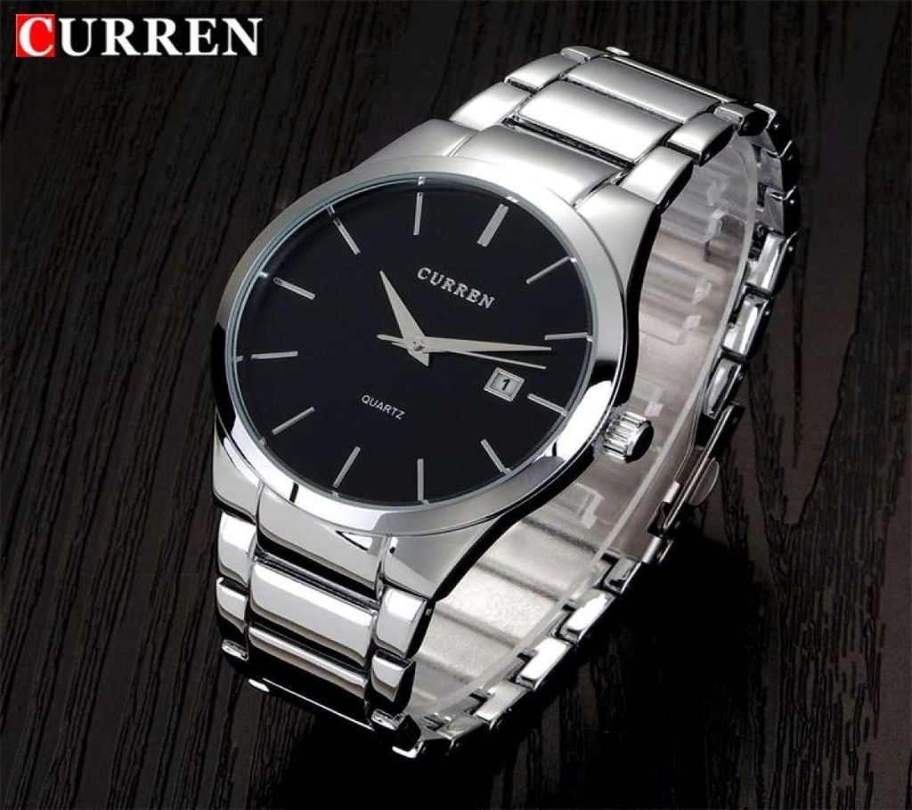 Curren 8106 Stainless Steel Wrist Watch for Men
