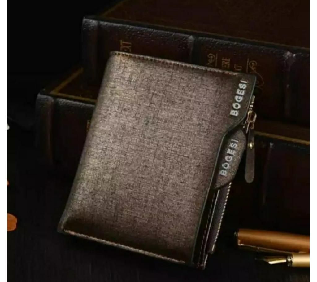 China Bogesi Brand Gold Wallet Man