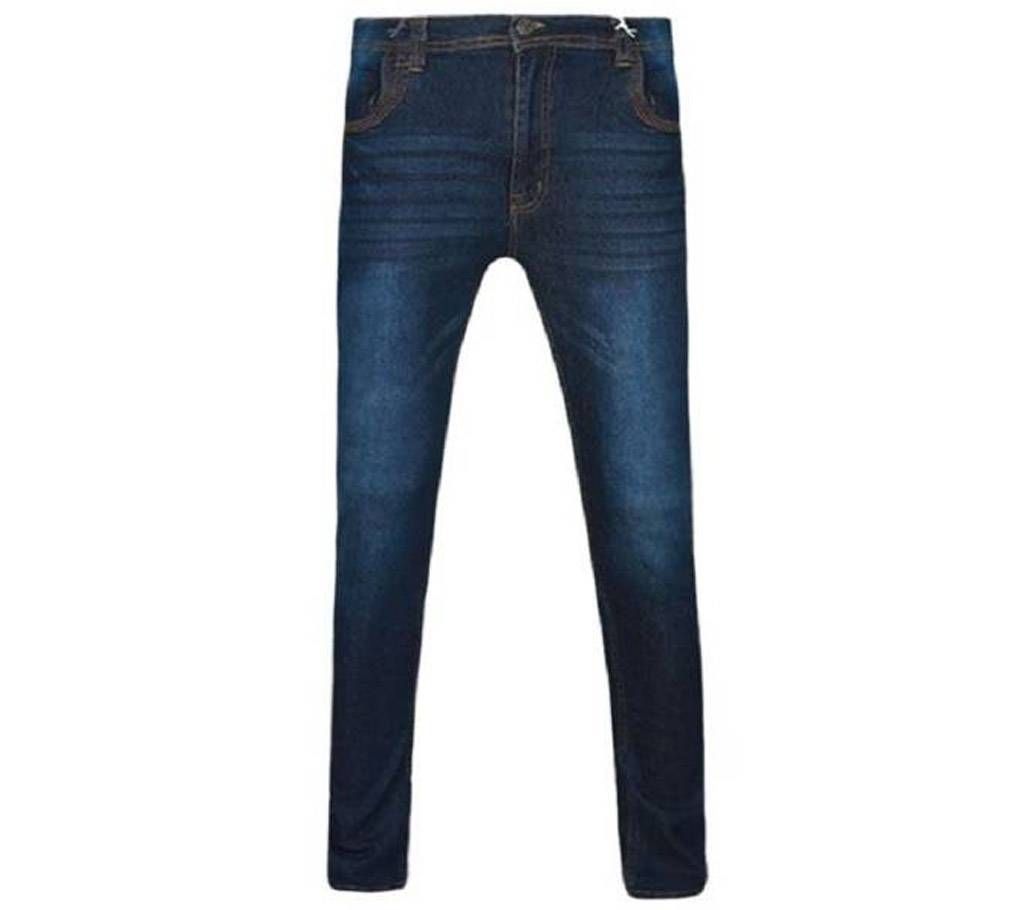 Blue Denim Casual Jeans For Men
