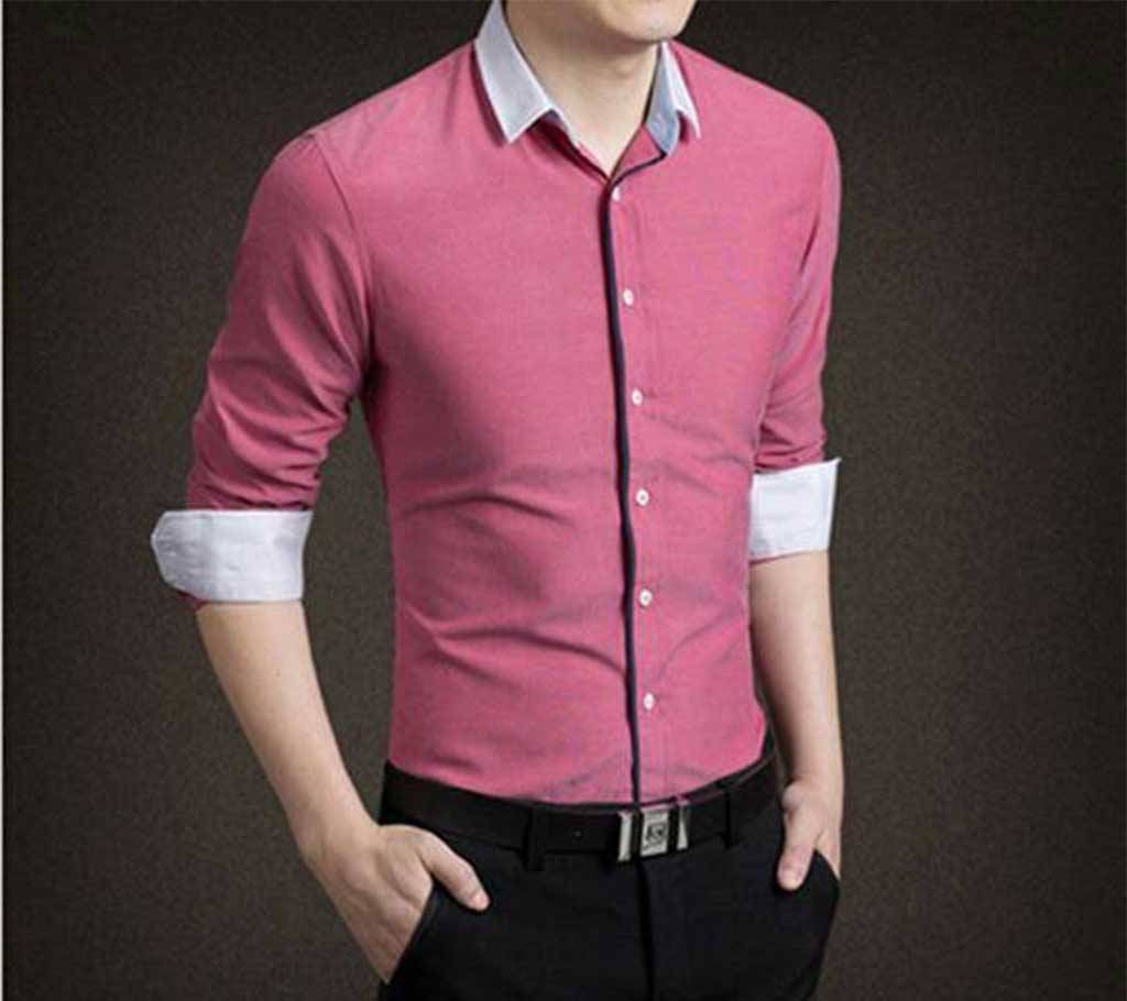 Pink Color Formal Shirt