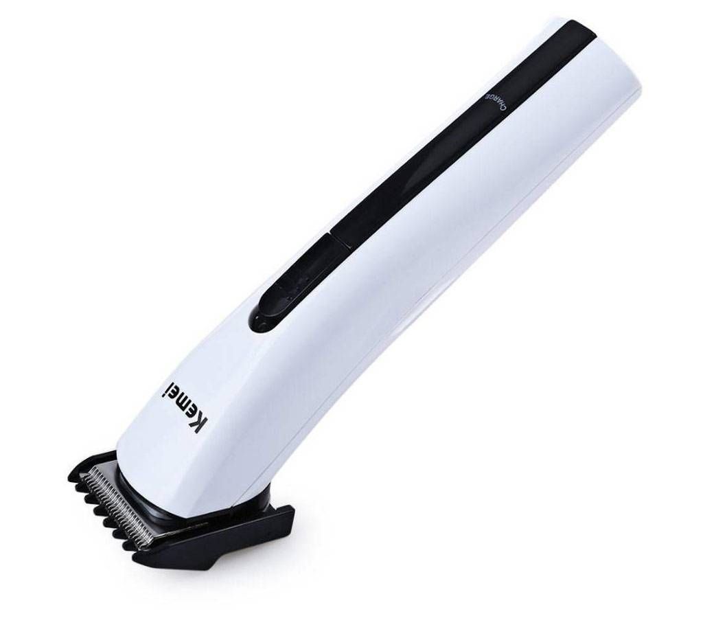 Kemei KM-2516 Rechargeable Hair Clipper Hair Trimmer For Man - White