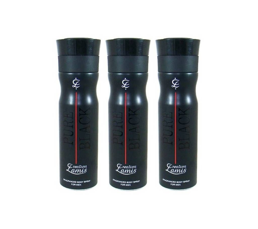 PURE BLACK BODY SPRAY 200ml (united arab emirates) 1 piece 