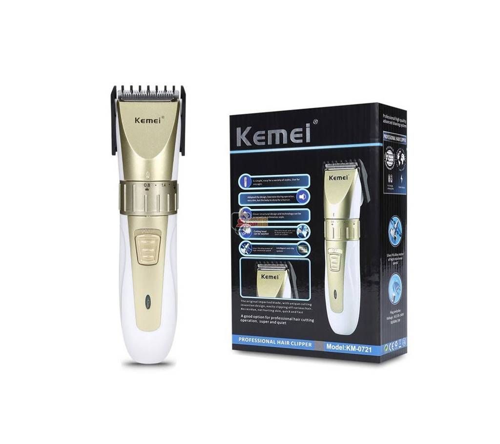 Kemei-0721 Rechargeable Hair Trimmer