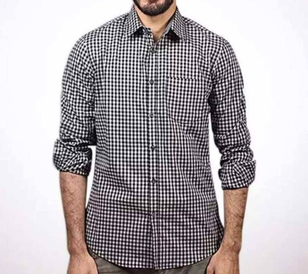 Print Menz Full Sleeve cotton shirt