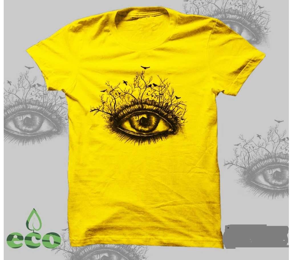 Single Eye Gents Half Sleeve T-shirt
