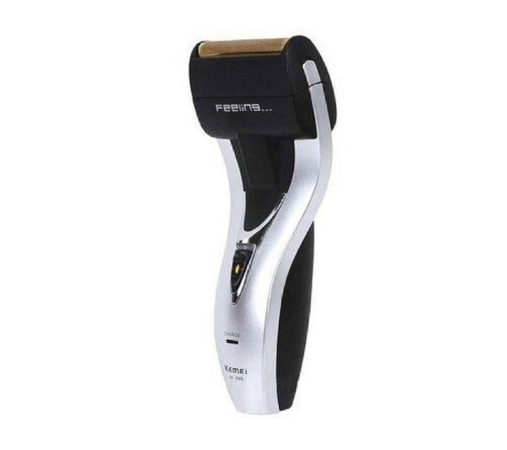 Kemei KM-1720 Rechargeable Shaver-Black & Silver