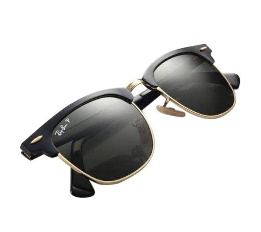Black Alloy Sunglasses for Men
