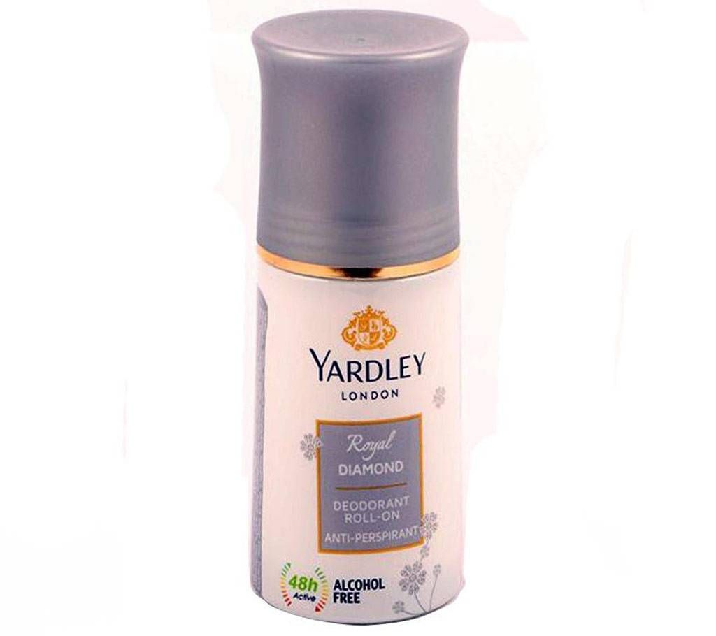 YARDLEY -  ROLL ON - ROYAL DIOMOND - 50ml (Vietnam)