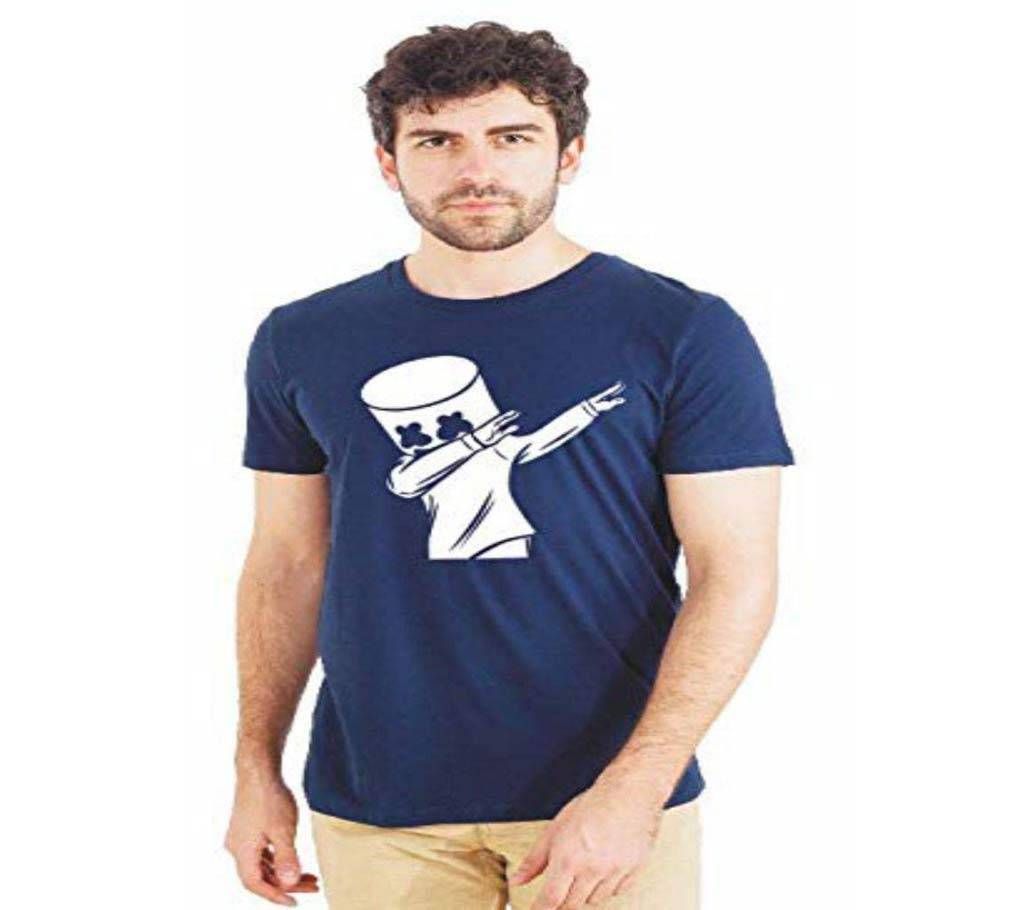 Mens Mershello Cotton Round Neck  t-shirt