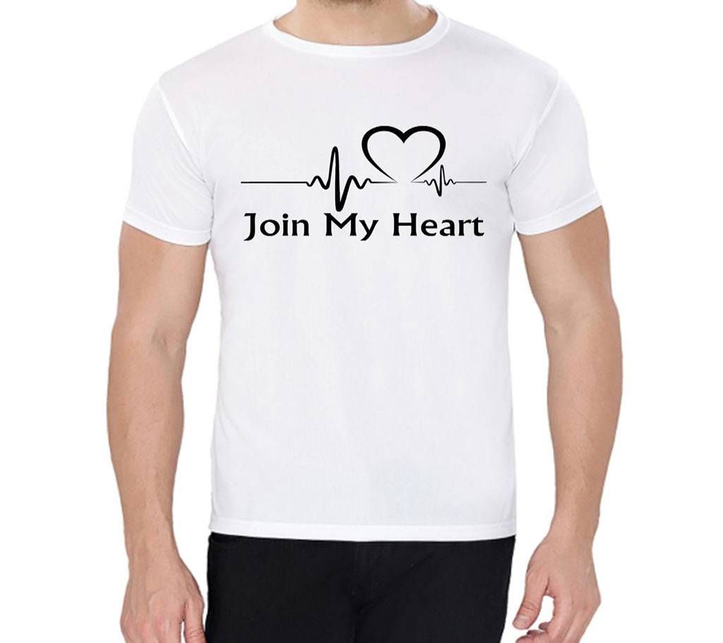 Join My Heart - Half Sleeve T-shirt For Men