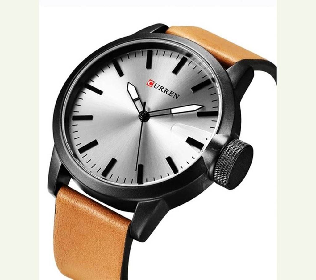 CURREN 8208 Casual Men Quartz Watch – Gray