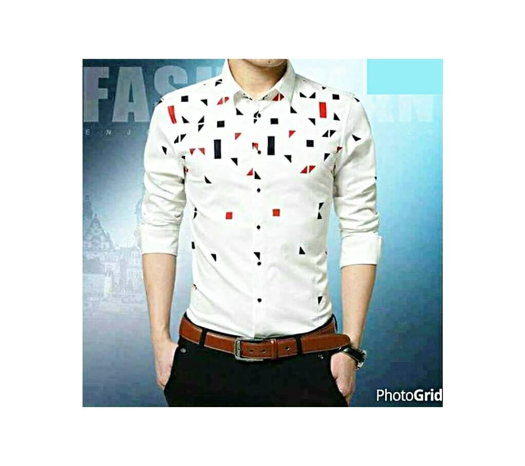 Mens Indian Full Sleeve Cotton Shirt