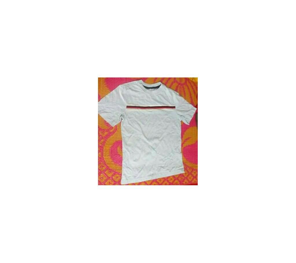 Solid cotton t shirt