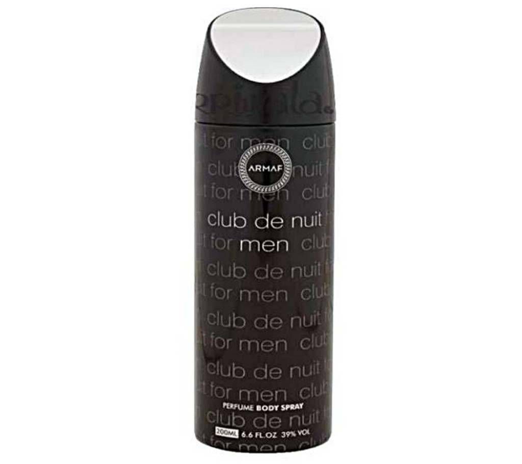 ARMAF CLUB DE NUIT BODY SPRAY MEN 200 ml UAE 