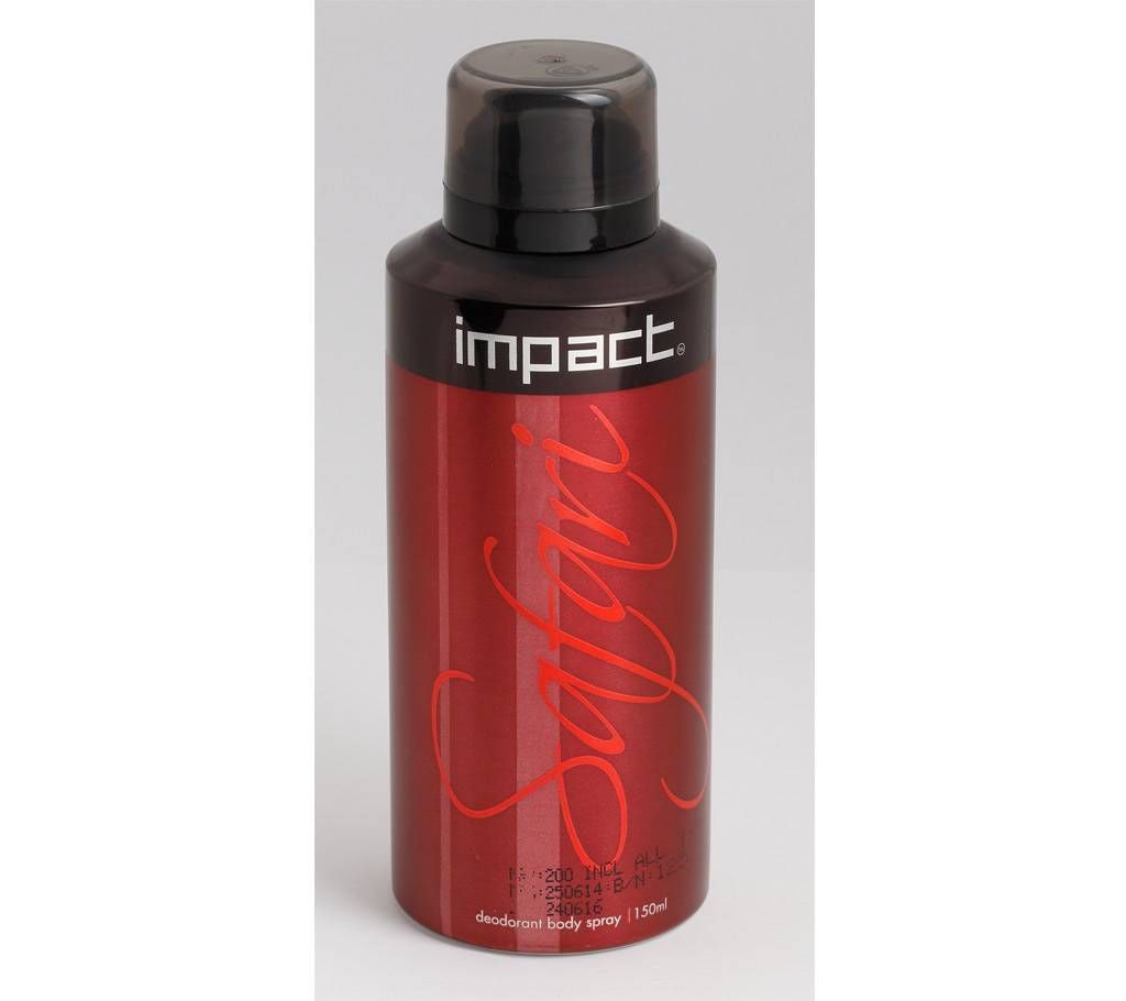 Impact Deodorant Body Spray Safari for Men 150ml 