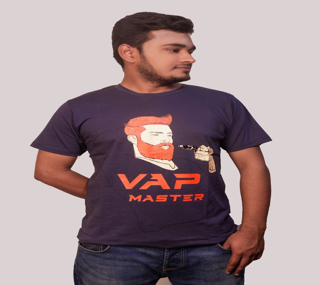 Vap Master Half Sleeve Cotton T-Shirt T-2