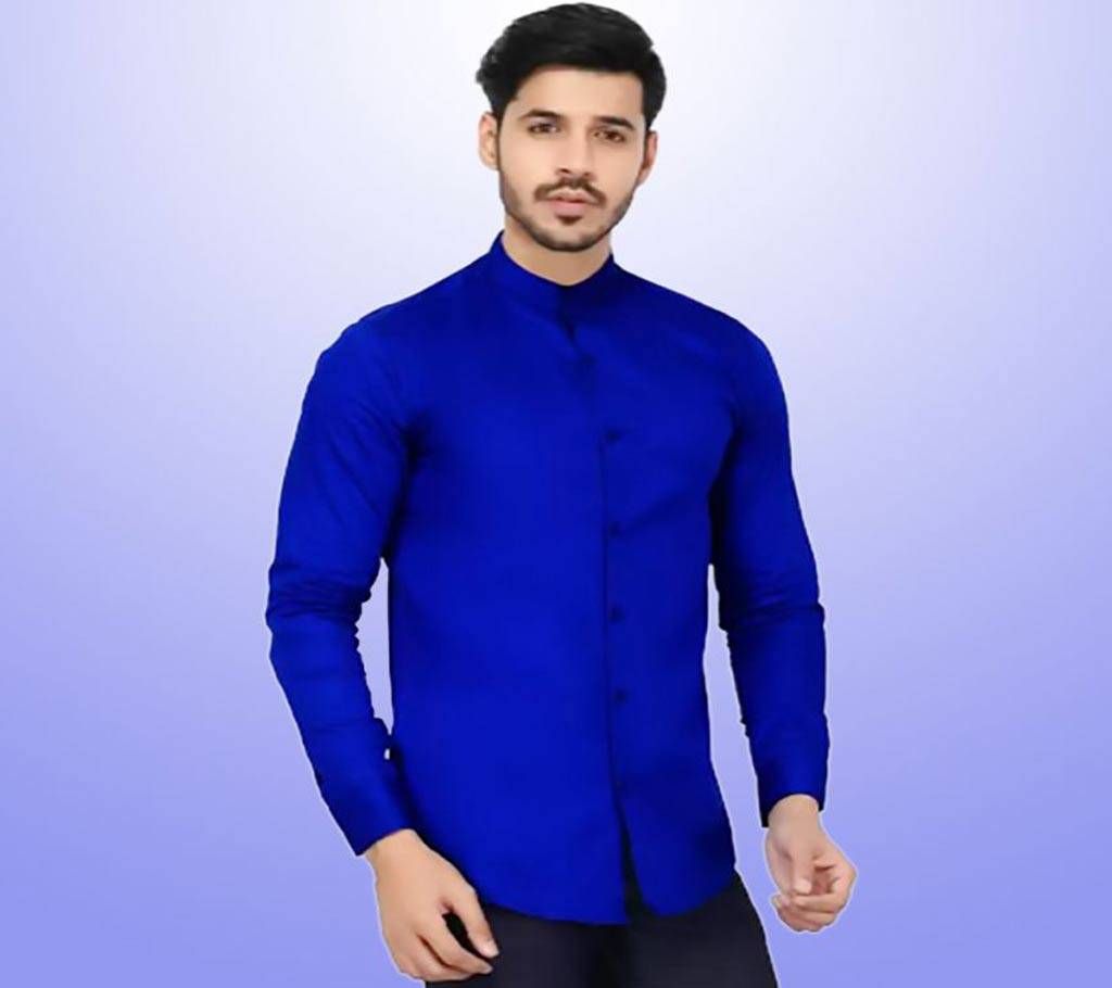 Men Mandarin Shirt