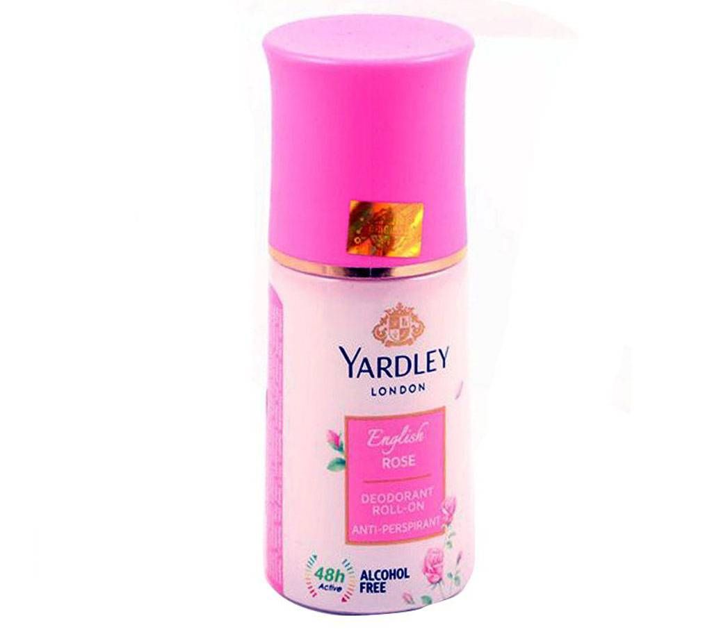 YARDLEY -  ROLL ON - ENGLISH ROSE - 50ml (Vietnam)