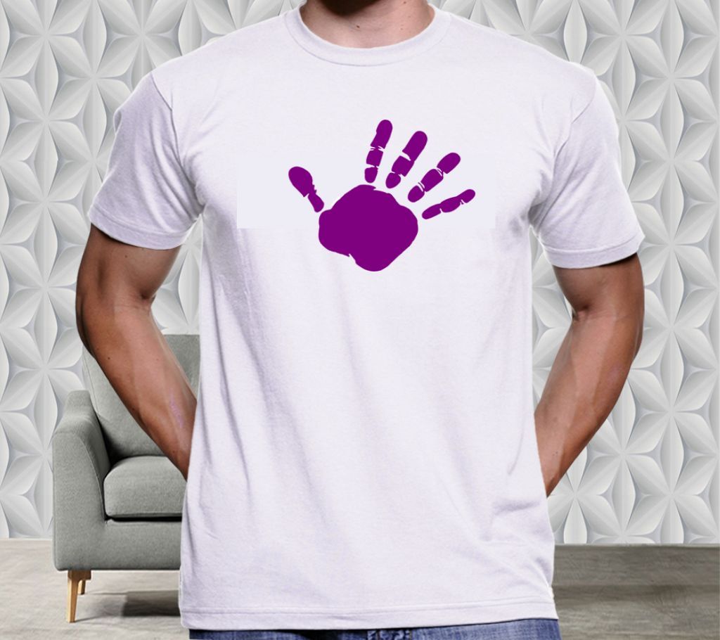 Menz Palm print T-shirt