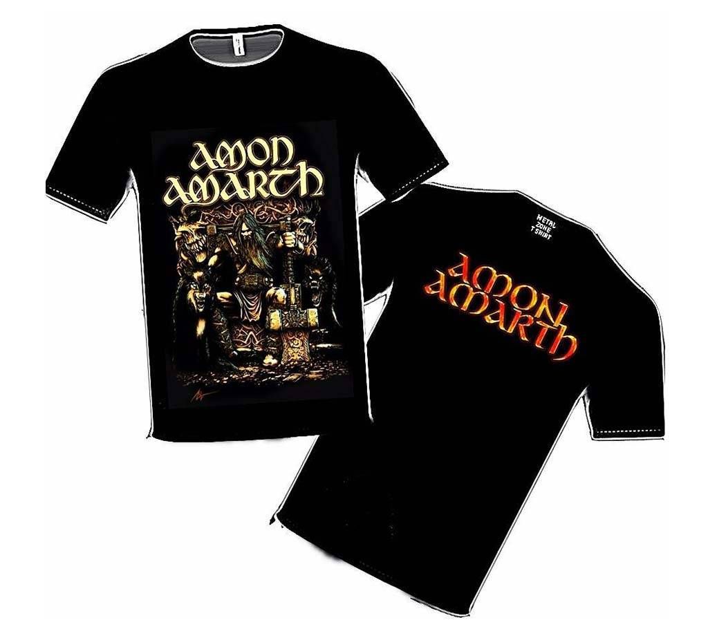 Amon Amarth round neck cotton t-shirt for men 
