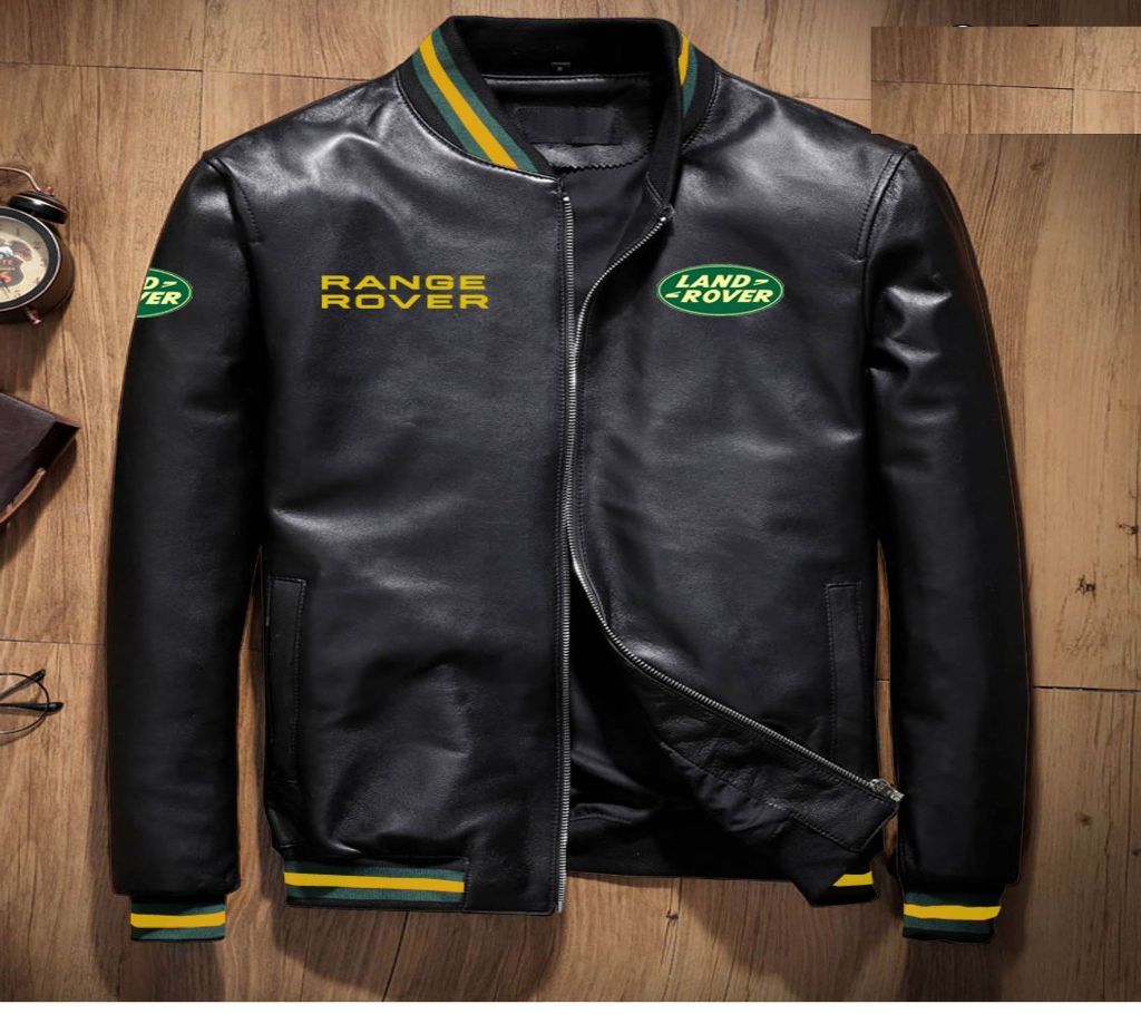 Artificial Leather Mens Winter Jacket Range Rover - 22 - FAS