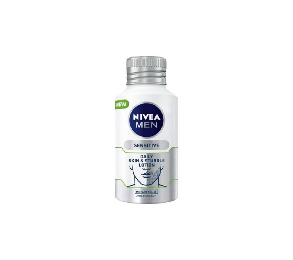 NIVEA MEN Sensitive Daily Skin & Stubble Lotion-125ml-Germany 