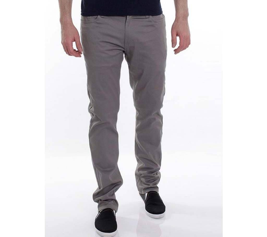 Mens Fashion With Grey Color Gaberdine Pant