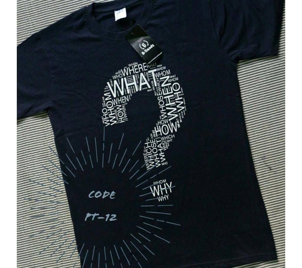 Mans Cotton T-Shirt 01