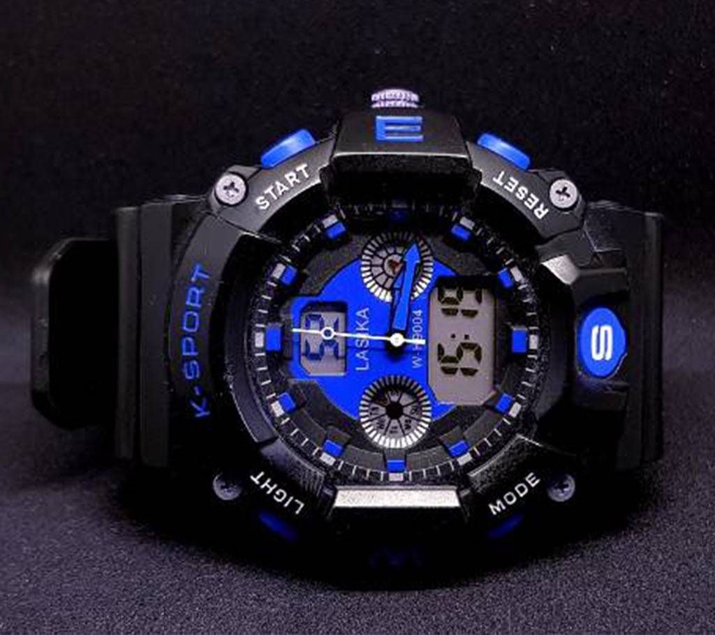 K-Sport Dual Movt Sports Waterproof Watch