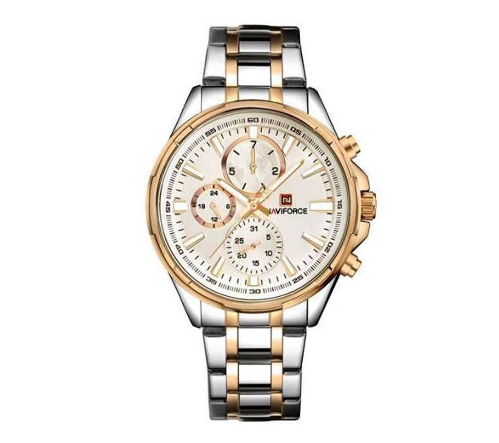 Naviforce Stainless Steel Chronograph Wrist Watch