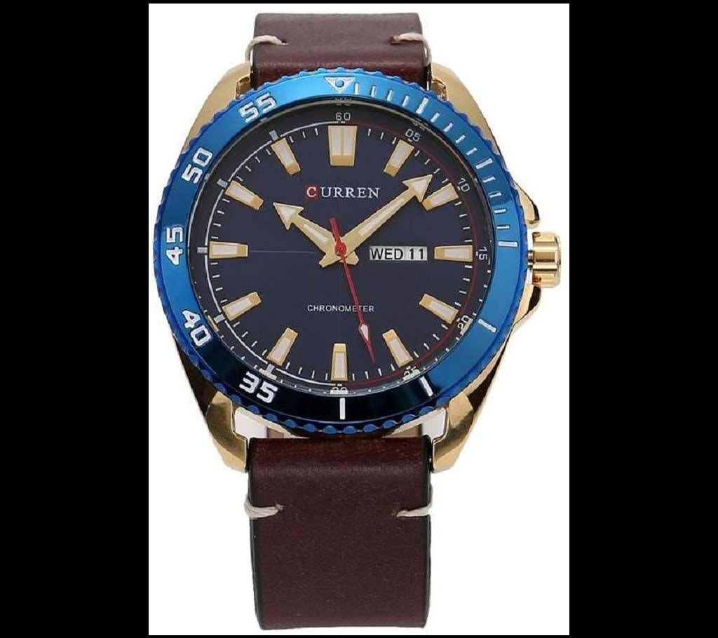 Curren Casual Watch 8272 Golden Blue