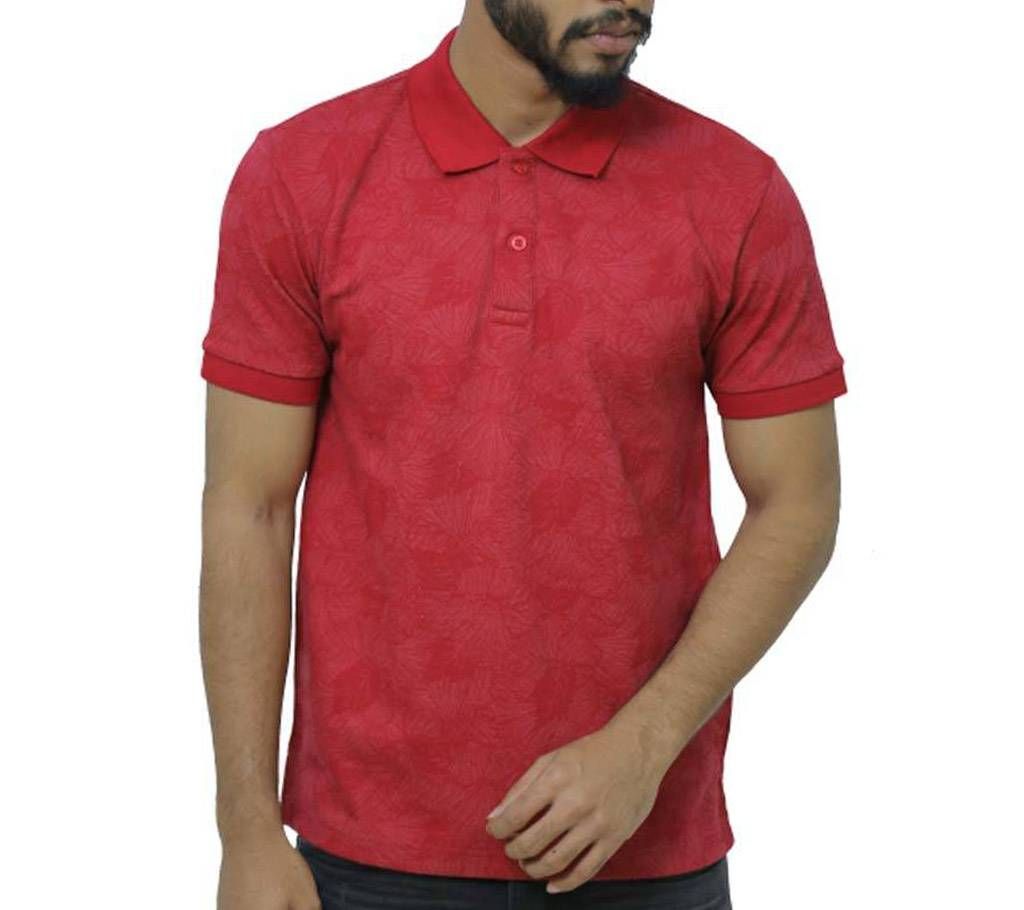 Grameen UNIQLO Dry Printed Polo Shirt (S) C RED


