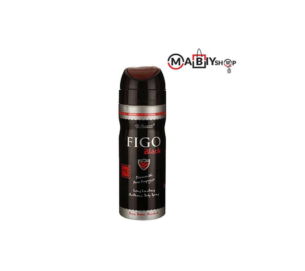 Figo black Body Spray - 200ml (India)