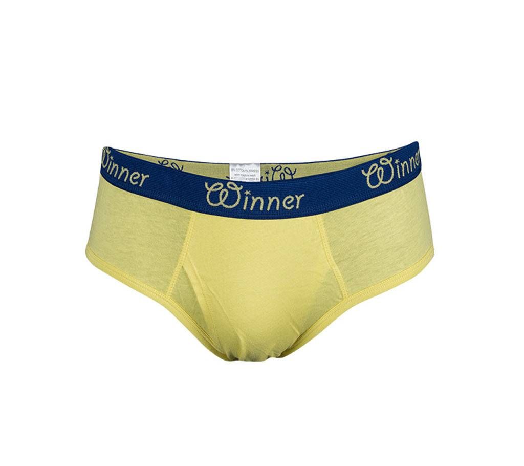 Mens Brief W0008 - Yellow		