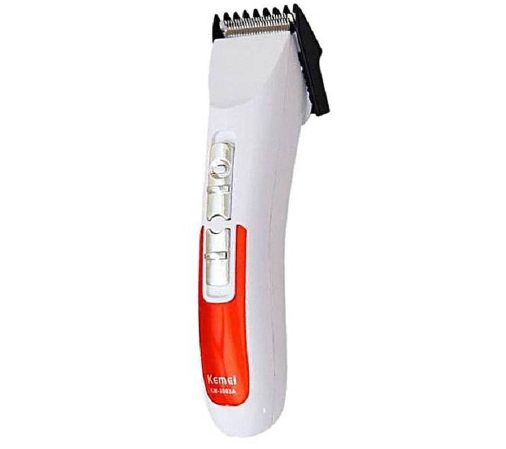 Kemei Electric Hair Clipper/Trimmer KM-3003A - White