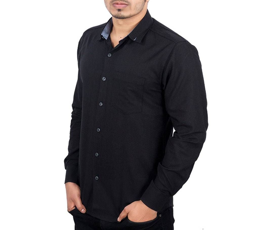 Menz Casual Shirt - 43649 - BLACK
	
	
	
	
	
	
	
	
	
	
