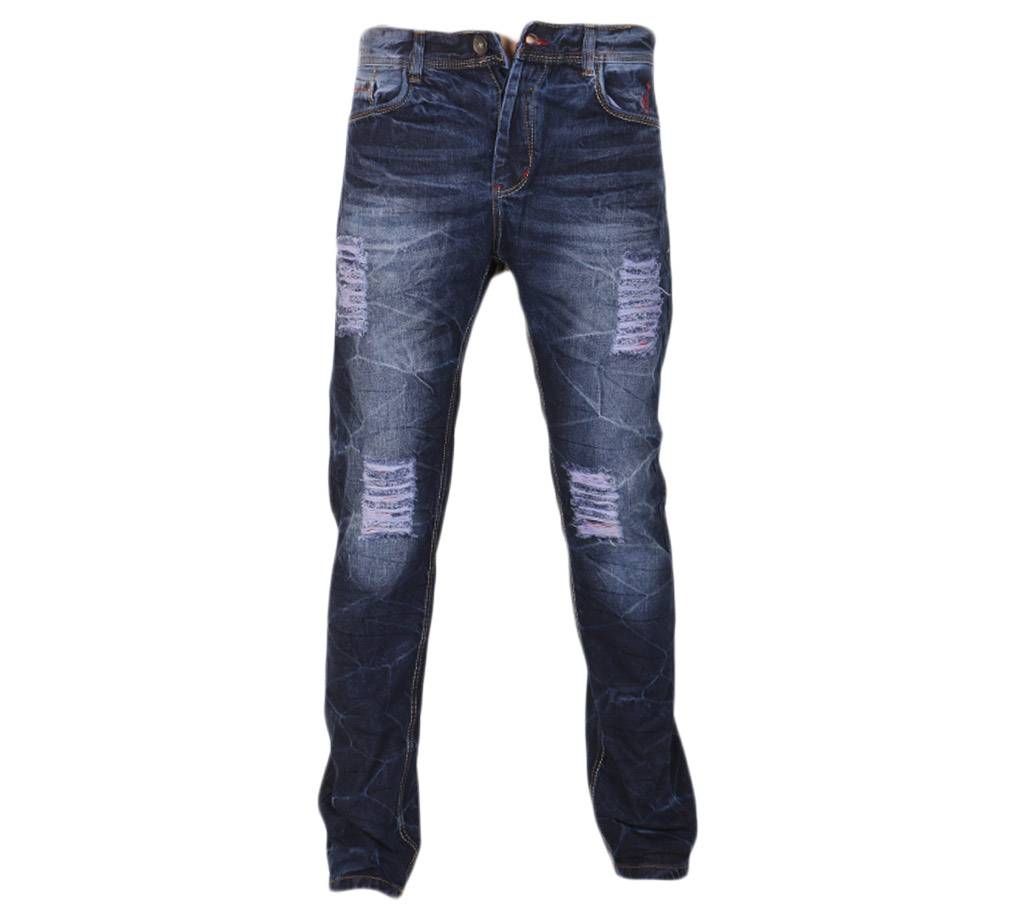 Men semi naro stretch jeans pant