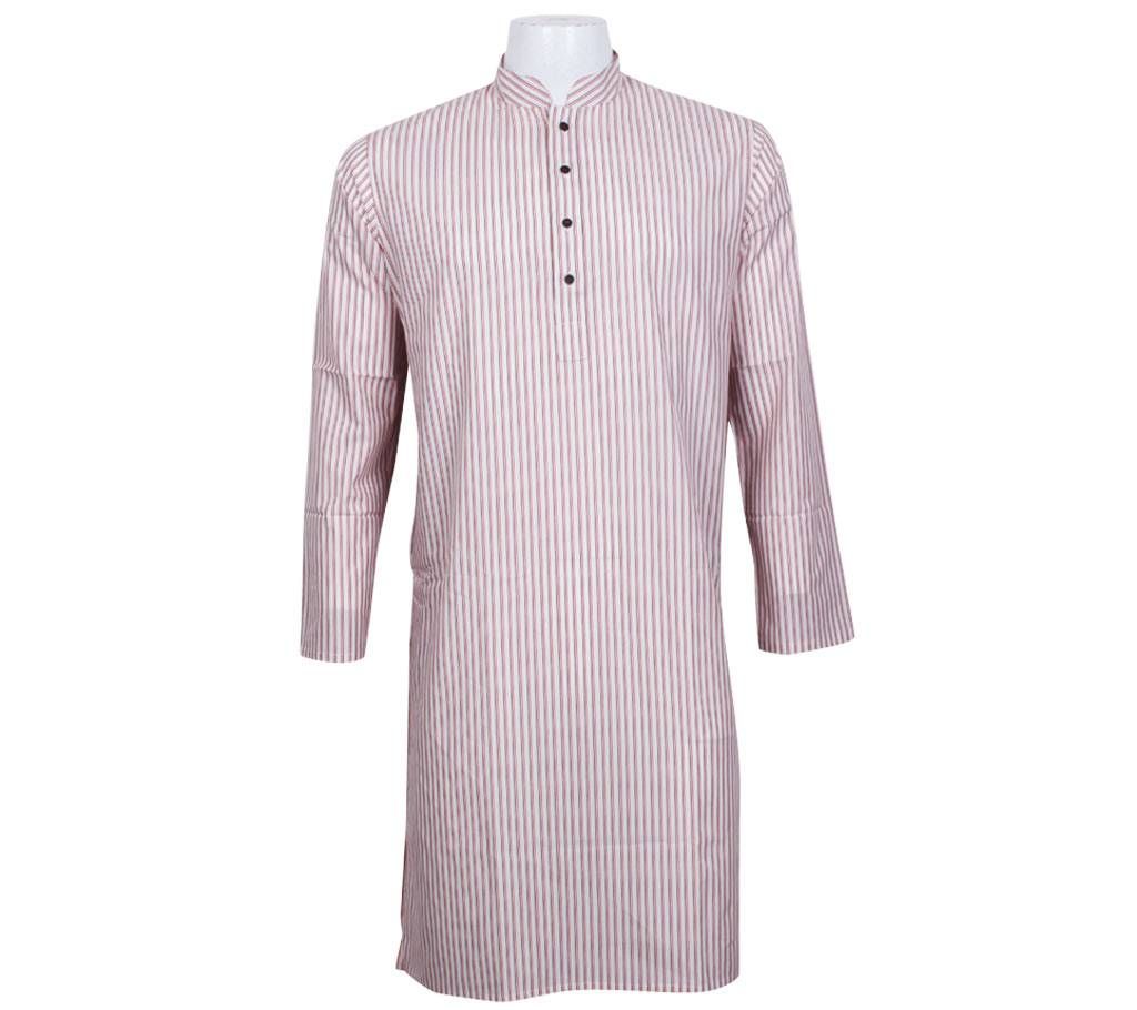 Menz Semi Long Cotton Regular Fit Panjabi