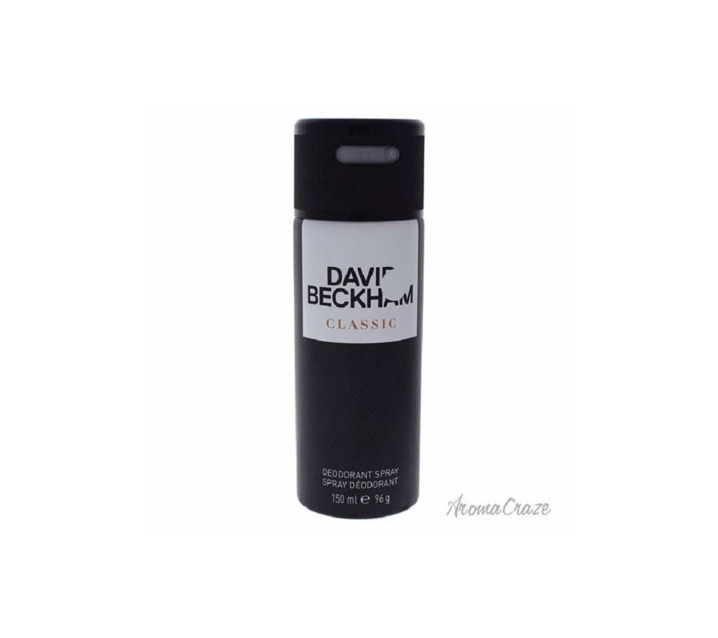 David Beckham Classic ডিওডোরেন্ট স্প্রে 150ml Portugal