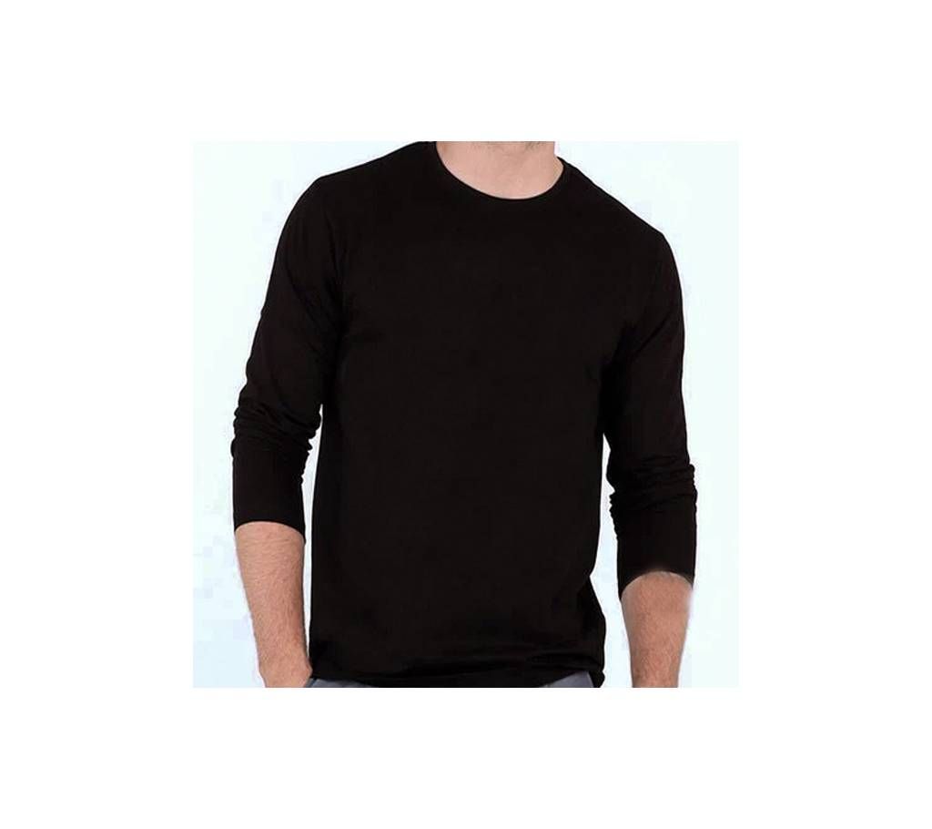 Gents Full Sleeve Solid Color T-Shirt