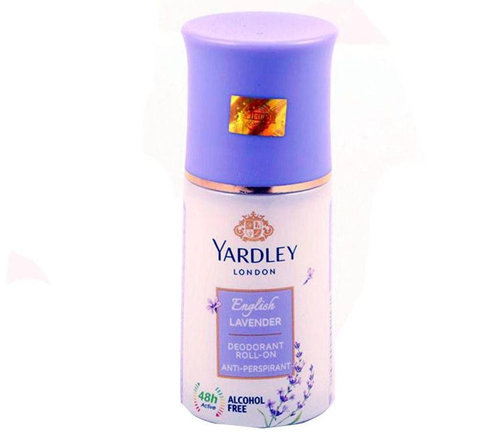 YARDLEY -  ROLL ON - ENGLISH LAVENDER - 50ml (Vietnam)