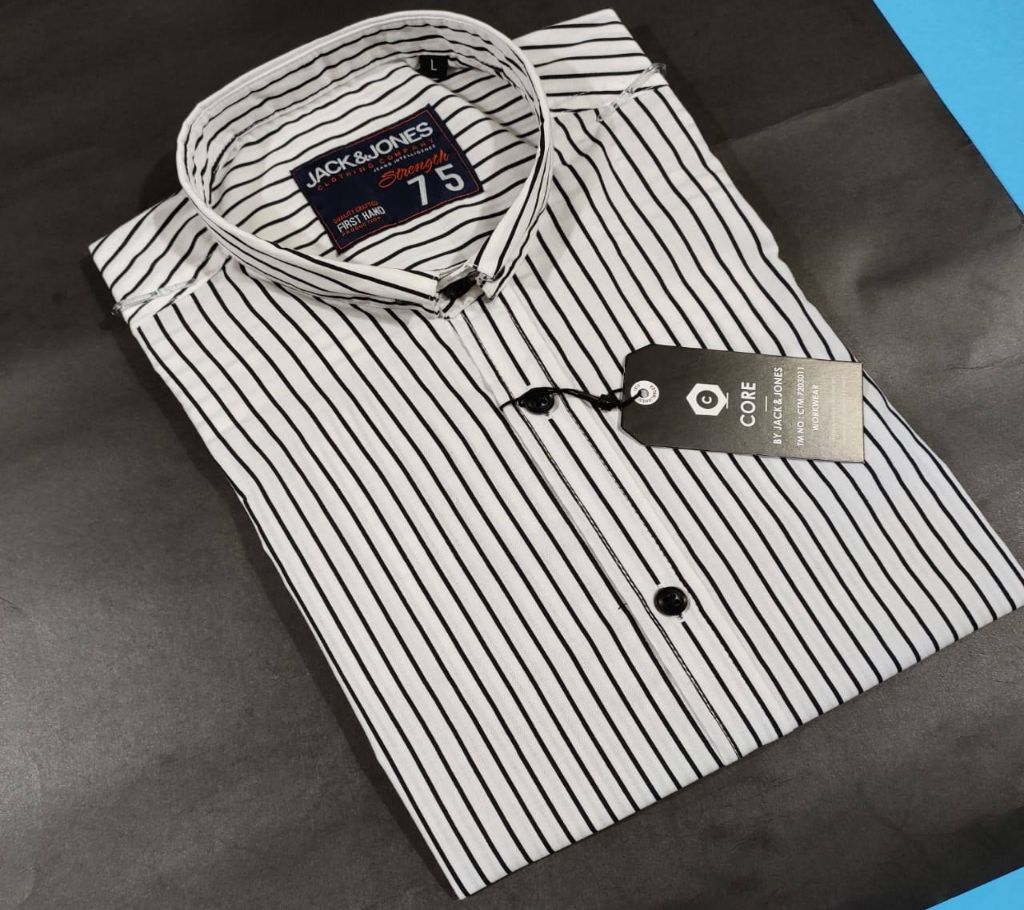Trendy Casual Cotton Shirt for Men - 23 - SNK